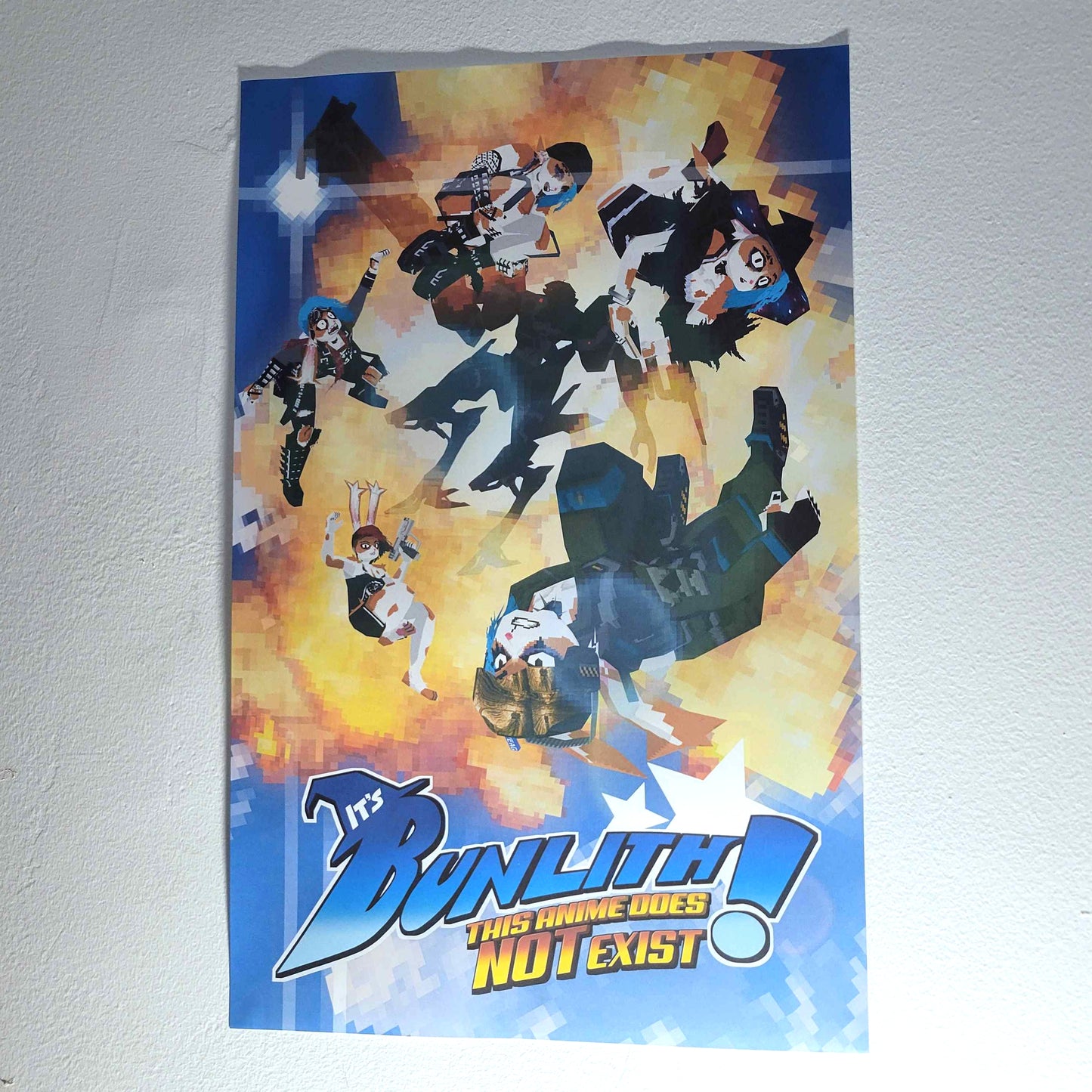 Poster, Bunlith T.A.D.N.E Heros (11x17in)