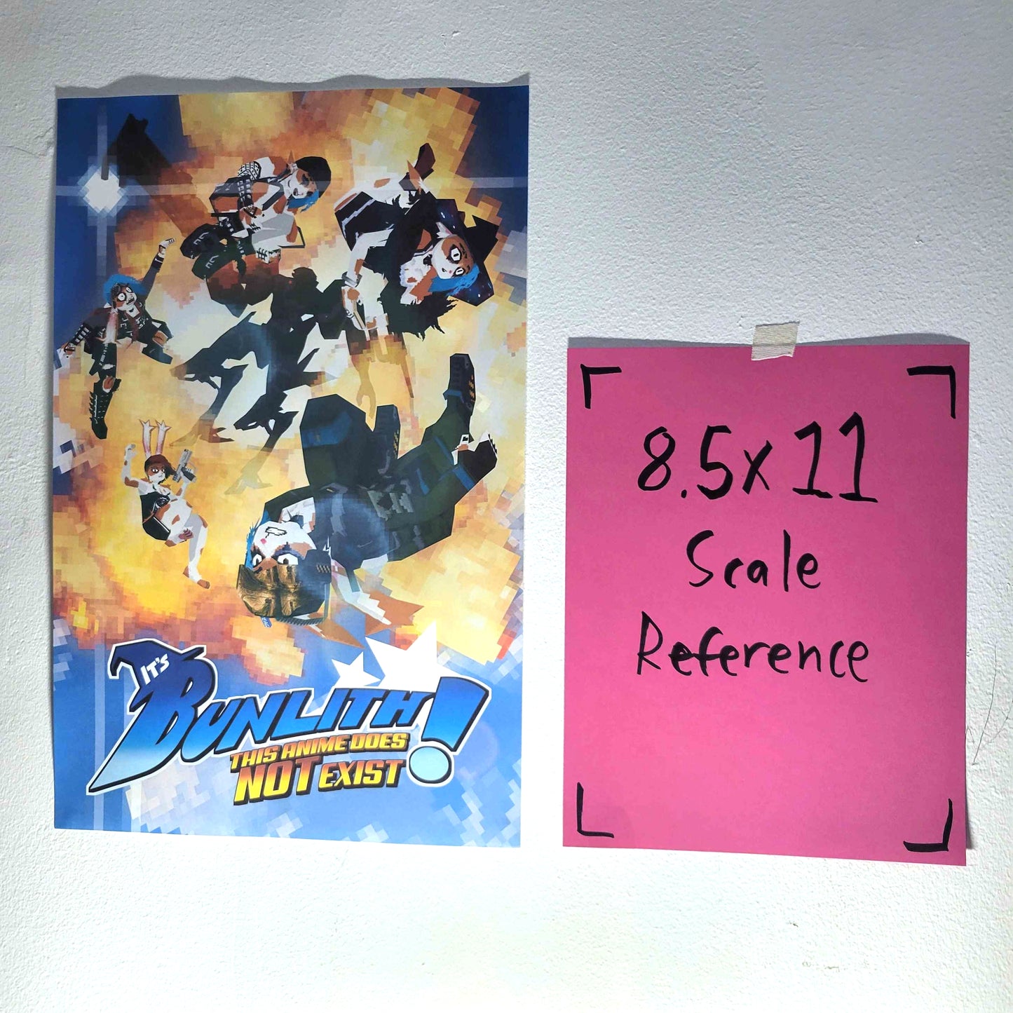 Poster, Bunlith T.A.D.N.E Heros (11x17in)