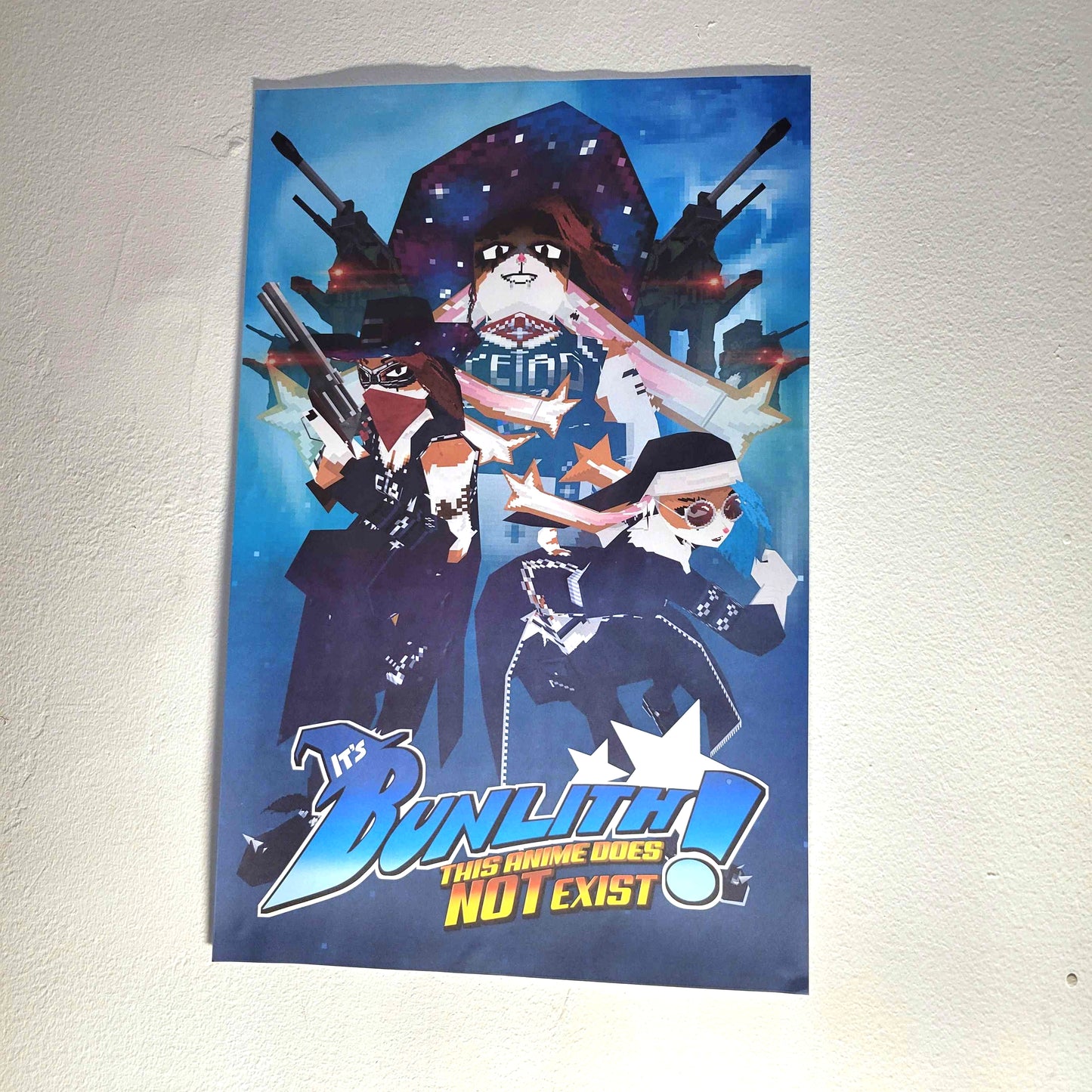 Poster, Bunlith T.A.D.N.E Villains (11x17in)