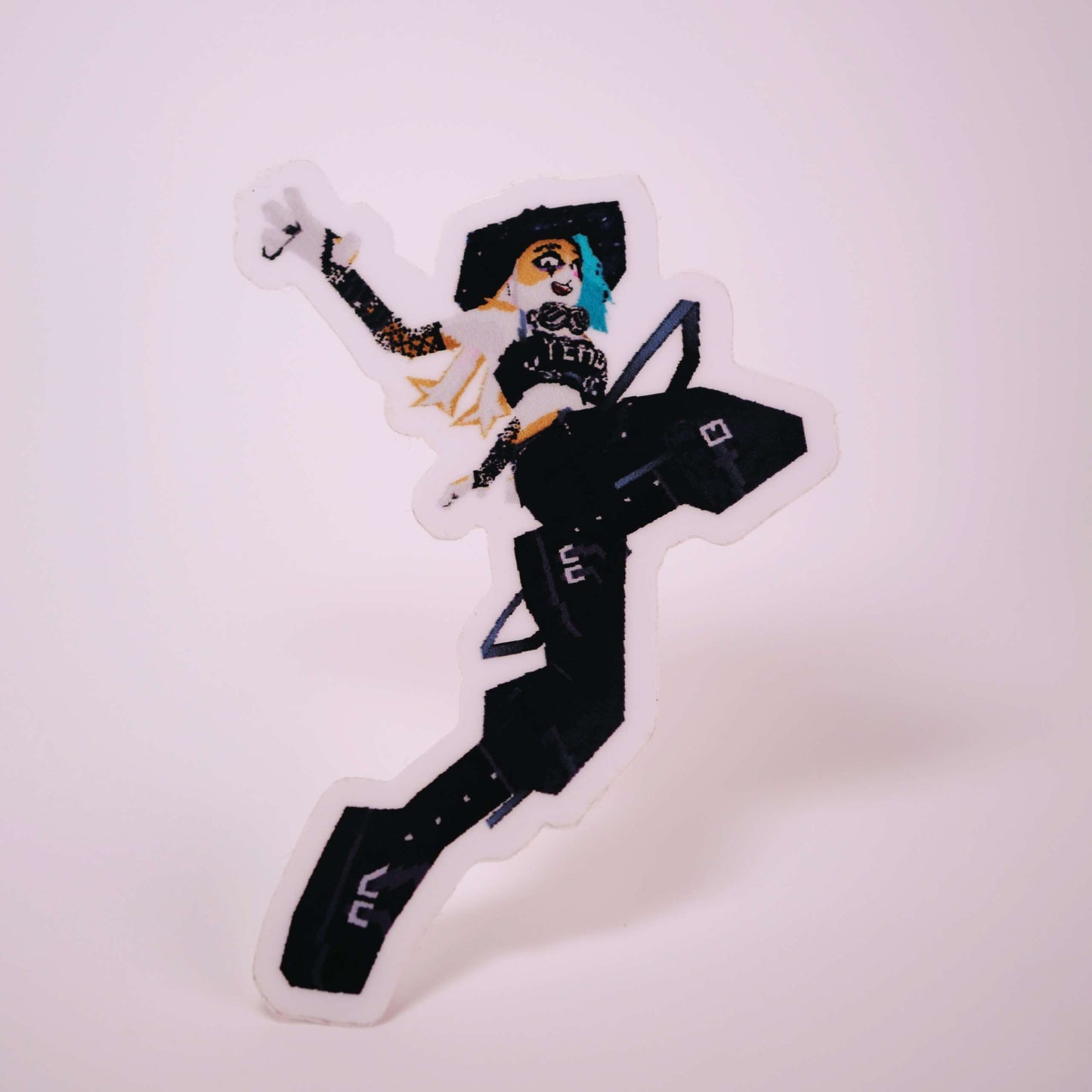 Sticker, Bunlith Full Jump (2x3in)