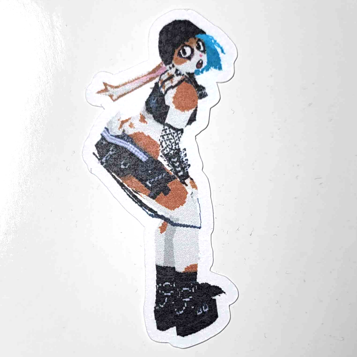 Sticker, Bunlith Full Beanie (2x3in)