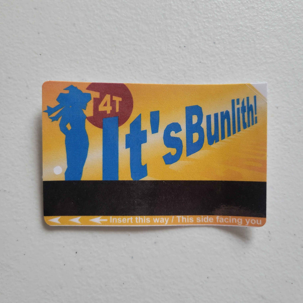 Sticker, Bunlith Metro Card (2x3in) – b0tster