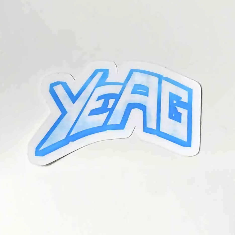 Sticker, Yeag Graff (2x1in)